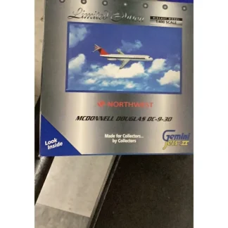 Gemini Jets GJNWA480 DC-9-30 - Miniature Marvels: Airplane Models & Painted Dice* Airplane Model