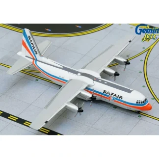 Gemini Jets GJSFR1248 1:400 Safair Lockheed L-100-30 - Miniature Marvels: Airplane Models & Painted Dice* Airplane Model