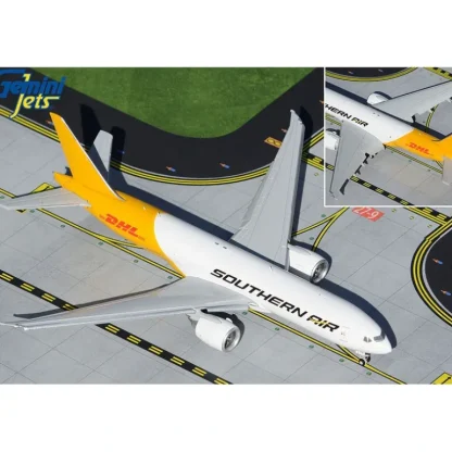 Gemini Jets GJSOO2014F 1:400 Southern Air/DHL Boeing 777F N775SA - Miniature Marvels: Airplane Models & Painted Dice* Airplane Model