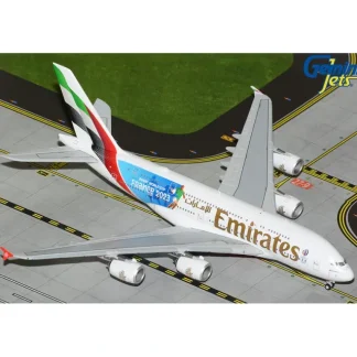 Gemini Jets GJUAE2242 1:400 Emirates Airbus A380 A6-EOE Rugby World Cup 2023 - Miniature Marvels: Airplane Models & Painted Dice* Airplane Model