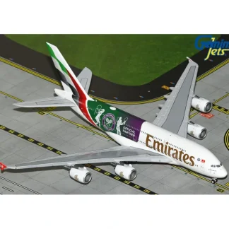 Gemini Jets GJUAE2283 1:400 Emirates Airbus A380 A6-EOE Wimbledon Official Partner - Miniature Marvels: Airplane Models & Painted Dice* Airplane Model