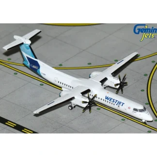 Gemini Jets GJWJA2272 1:400 WestJet Airlines Dash 8 Q400 C-FOEN - Miniature Marvels: Airplane Models & Painted Dice* Airplane Model
