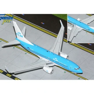Gemini Jets G2KLM986F 1:200 KLM Boeing 737-700 (Flaps Down) - Miniature Marvels: Airplane Models & Painted Dice* Airplane Model