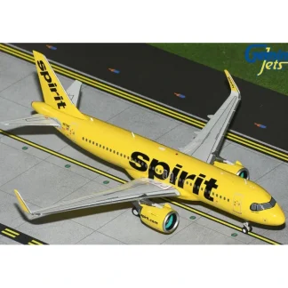 Gemini Jets G2NKS1235 1:200 Spirit Airlines Airbus A320neo - Miniature Marvels: Airplane Models & Painted Dice* Airplane Model