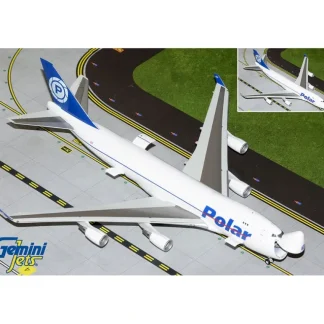 Gemini Jets G2PAC938 1:200 Polar Air Cargo Boeing 747-400F - Miniature Marvels: Airplane Models & Painted Dice* Airplane Model