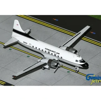 Gemini Jets G2QAI1289 1:200 Conquest Air Cargo C-131F Samaritan (CV-340) N342GS - Miniature Marvels: Airplane Models & Painted Dice* Airplane Model