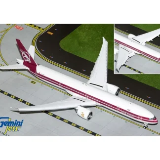 Gemini Jets G2QTR1145F 1:200 Qatar Airways Boeing 777-300ER (Flaps Down) - Miniature Marvels: Airplane Models & Painted Dice* Airplane Model