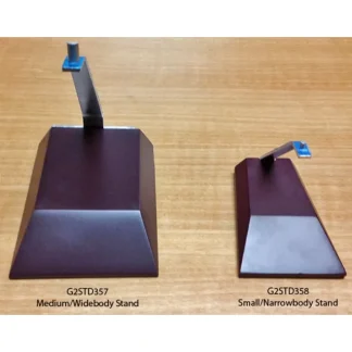 Gemini Jets G2STD357 1:200 Wood & Metal Stand Medium/Widebody (Non A380) Stand - Miniature Marvels: Airplane Models & Painted Dice* Airplane Model