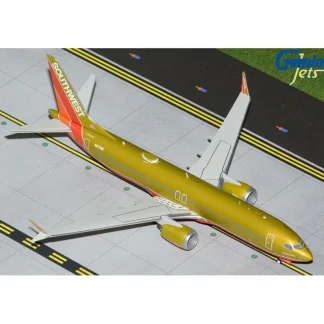 Gemini Jets G2SWA1216 1:200 Southwest 737 MAX 8 "Desert Gold Retro" - Miniature Marvels: Airplane Models & Painted Dice* Airplane Model