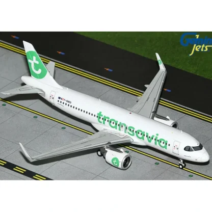 Gemini Jets G2TRA1283 1:200 Transavia Airlines A320neo F-GNEO - Miniature Marvels: Airplane Models & Painted Dice* Airplane Model