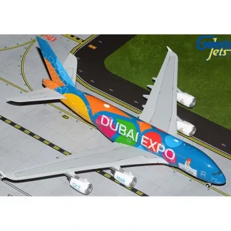 Gemini Jets G2UAE1071 1:200 Emirates Airbus A380-800 "Dubai Expo" - Miniature Marvels: Airplane Models & Painted Dice* Airplane Model