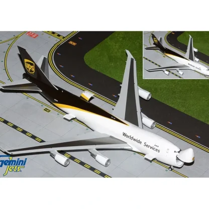 Gemini Jets G2UPS932 UPS Airlines 1:200 Boeing 747-400F - Miniature Marvels: Airplane Models & Painted Dice* Airplane Model