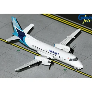 Gemini Jets G2WJA1245 1:200 WestJet Airlines Saab 340B C-GOIA - Miniature Marvels: Airplane Models & Painted Dice* Airplane Model