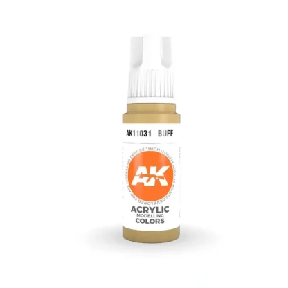 Flash Sale 3Gen Acrylics: Buff - Standard LTG AK-11031 - Miniature Marvels: Airplane Models & Painted Dice Paint