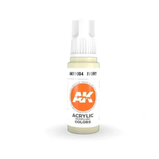Outlet 3Gen Acrylics: Ivory - Standard LTG AK-11004 - Miniature Marvels: Airplane Models & Painted Dice Paint