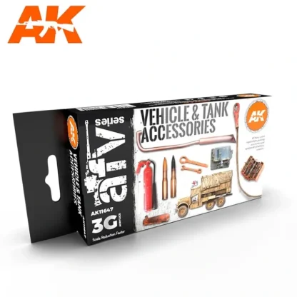 Sale 3Gen Acrylics: Vehicle and Tank Accessories LTG AK-11647 - Miniature Marvels: Airplane Models & Painted Dice Paint