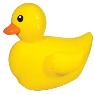 Fashion GIANT Inflatable Float Rubber Ducky Duck ~ Birthday Pool Toy Party Outdoor Fun - Miniature Marvels: Airplane Models & Painted Dice Egpull