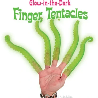 Best Sale Glow-in-Dark Finger Tentacles (Set of 5) Octopus Hand Puppet Toy - Archie McPhee - Miniature Marvels: Airplane Models & Painted Dice Egpull
