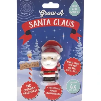 Store Grow A Christmas Santa Claus Toy - 600% Larger in Water! Stocking Stuffer - Miniature Marvels: Airplane Models & Painted Dice Egpull