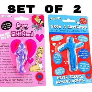 Shop Grow A Girlfriend & Boyfriend - COMBO SET - Funny GaG Joke Novelty - Miniature Marvels: Airplane Models & Painted Dice Egpull