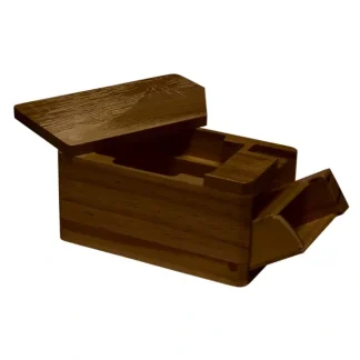 Online Hako Deck Box: Red Fuji - Miniature Marvels: Airplane Models & Painted Dice Accessories
