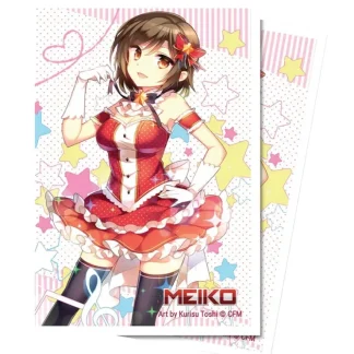 Sale Hatsune Miku: Digital Dreamland - Starlight Melody Meiko Small Deck Protector 60ct - Miniature Marvels: Airplane Models & Painted Dice Accessories