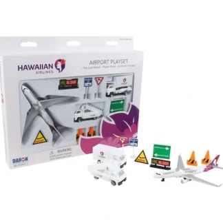 Hawaiian Airlines Airport Playset - Miniature Marvels: Airplane Models & Painted Dice* Airplane Model