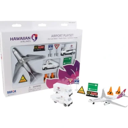 Hawaiian Airlines Airport Playset - Miniature Marvels: Airplane Models & Painted Dice* Airplane Model