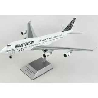 Herpa 571609 1:200 Iron Maiden Boeing 747-400 Ed Force One - Miniature Marvels: Airplane Models & Painted Dice* Airplane Model