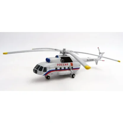 Herpa 571227 1:200 Rossiya Special Flight Unit Mil Mi-8P - Miniature Marvels: Airplane Models & Painted Dice* Airplane Model