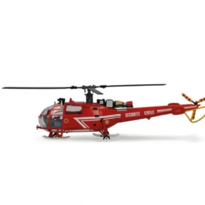 Herpa 580847 1:72 Scurit Civile Sud Aviation SA 316 Alouette III F-ZBAN - Miniature Marvels: Airplane Models & Painted Dice* Airplane Model