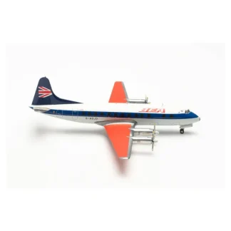 Herpa 572095 1:200 Viscount 800 BEA Speedjack - Miniature Marvels: Airplane Models & Painted Dice* Airplane Model