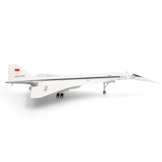 Herpa Wings 556323-001 1:200 Aeroflot Tupolev TU-144D - Technik-Museum Sinsheim - Miniature Marvels: Airplane Models & Painted Dice* Airplane Model