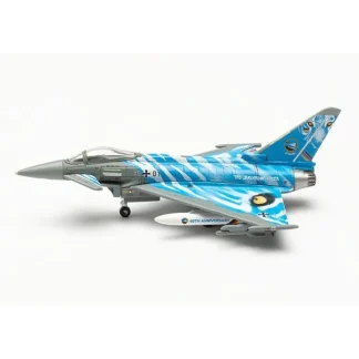 Herpa Wings 572507 1:200 Eurofighter Typhoon 74 Bavarian Tigers 60th Anniversary. - Miniature Marvels: Airplane Models & Painted Dice* Airplane Model