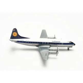 Herpa Wings 572255 1:200 Lufthansa Viscount 814 - Miniature Marvels: Airplane Models & Painted Dice* Airplane Model
