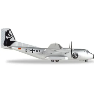 Herpa Wings 558655 1:200 Luftwaffe Transall C-160 - Miniature Marvels: Airplane Models & Painted Dice* Airplane Model