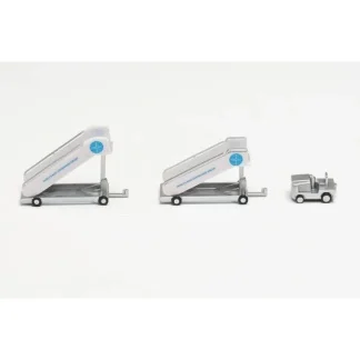 Herpa Wings 571890 1:200 Pan Am historic passenger stairs (2) with tractor (1) - Miniature Marvels: Airplane Models & Painted Dice* Airplane Model