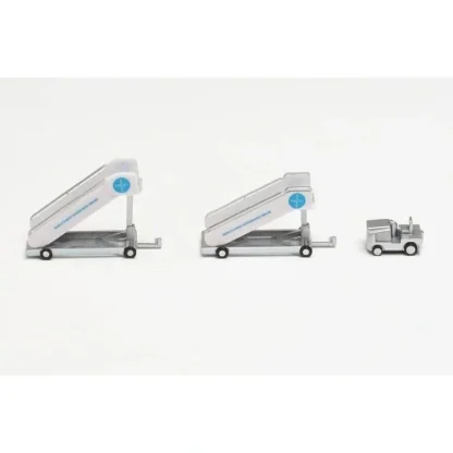 Herpa Wings 571890 1:200 Pan Am historic passenger stairs (2) with tractor (1) - Miniature Marvels: Airplane Models & Painted Dice* Airplane Model