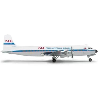 Herpa Wings 556354 1:200 Trans Australia DC-6 - Miniature Marvels: Airplane Models & Painted Dice* Airplane Model