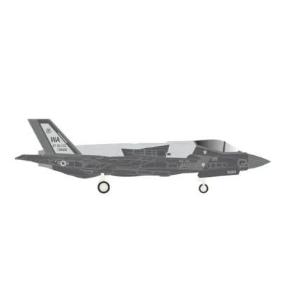 Herpa Wings 572941 1:200 U.S. Air Force Lockheed Martin F-35A Lightning II - 65th Aggressor Squadron, Nellis Air Base - Miniature Marvels: Airplane Models & Painted Dice* Airplane Model
