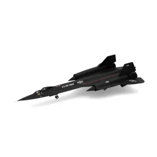 Herpa Wings 573290 1:200 USAF SR-71B Blackbird 9th SRW, Beale Air Base "Gumby" 61-7956 - Miniature Marvels: Airplane Models & Painted Dice* Airplane Model
