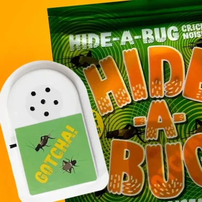 Store Hide A Bug Cricket Sound Noisemaker - Hilarious GaG Prank Joke Trick Noise Maker - Miniature Marvels: Airplane Models & Painted Dice Egpull