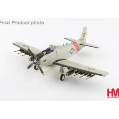 Hobby Master HA2921 1:72 A-1H Skyraider 1st FS, NVAF 1963 - Miniature Marvels: Airplane Models & Painted Dice* Airplane Model