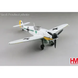 Hobby Master HA8762 1:48 BF-109F-4 Obt. Otto Kath, Stab/JG 54, Staraya Russia, Dec 1941 - Miniature Marvels: Airplane Models & Painted Dice* Airplane Model