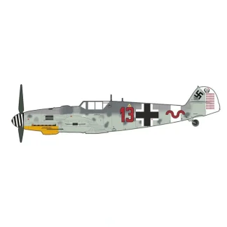 Hobby Master HA8756 1:48 BF-109G-6 "Heinrich Bartels" Red 13 - Miniature Marvels: Airplane Models & Painted Dice* Airplane Model