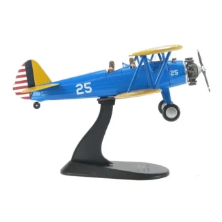 Hobby Master HA8101 1:48 Boeing PT-17 Stearman USAAC - Miniature Marvels: Airplane Models & Painted Dice* Airplane Model