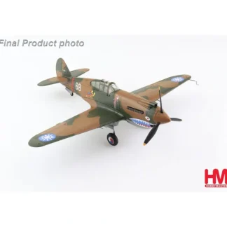 Hobby Master HA9204 1:48 Curtiss P-40B Hawk 81A-2 White 68 - Miniature Marvels: Airplane Models & Painted Dice* Airplane Model