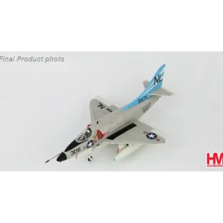 Hobby Master HA1428 1:72 Douglas A-4C Skyhawk BuNo 149574, VA-153, USS Coral Sea, 1960s - Miniature Marvels: Airplane Models & Painted Dice* Airplane Model