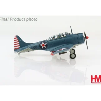 Hobby Master HA0176 1:72 Douglas SBD-2 Dauntless - Miniature Marvels: Airplane Models & Painted Dice* Airplane Model
