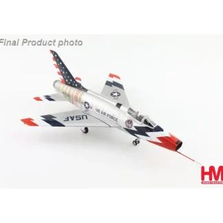 Hobby Master HA2123 1:72 F-100 Sabre Skyblazers USAF - Miniature Marvels: Airplane Models & Painted Dice* Airplane Model